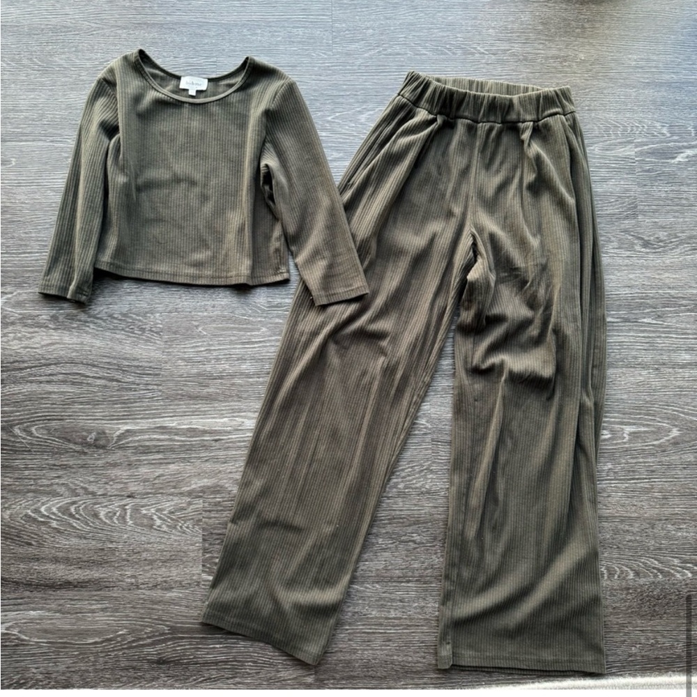 Bohme dark green lounge set